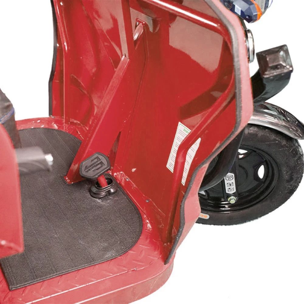 Грузовой электротрицикл Rutrike D5 1700 гидравлика (60V1200W) красный 8